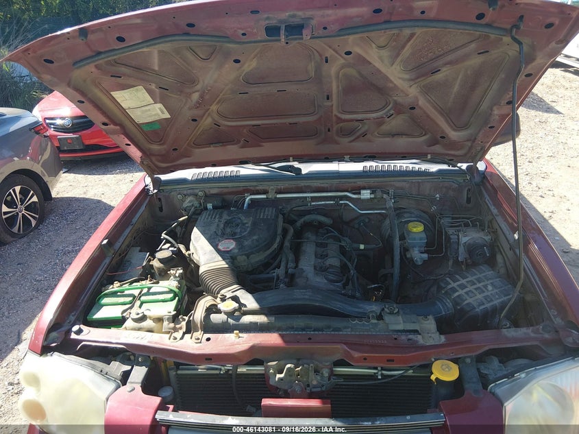 NISSAN FRONTIER 2004 VIN 1N6DD26T64C455939