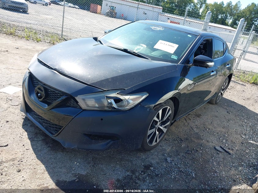 Vin: 1n4aa6ap3gc377047, lot: 46642843, nissan maxima 3.5 platinum 20162