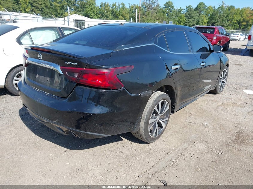 Vin: 1n4aa6ap3gc377047, lot: 46642843, nissan maxima 3.5 platinum 20164