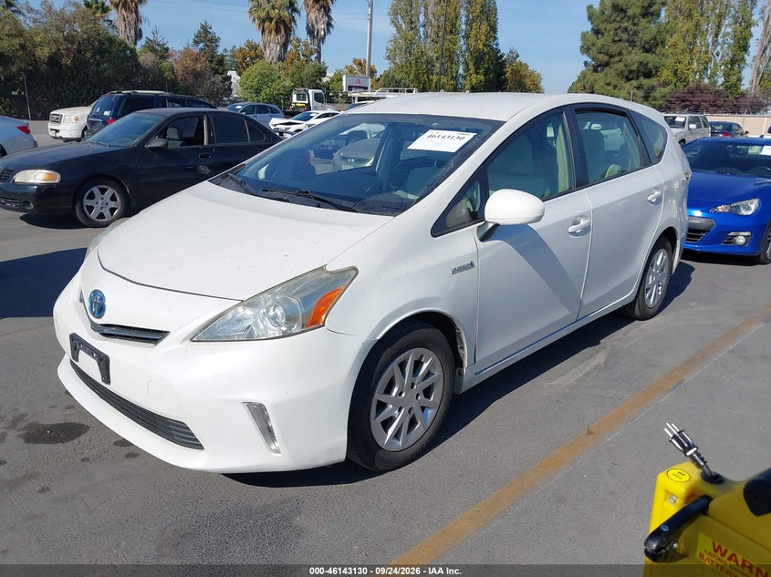 TOYOTA PRIUS V 2014 VIN JTDZN3EUXE3291439