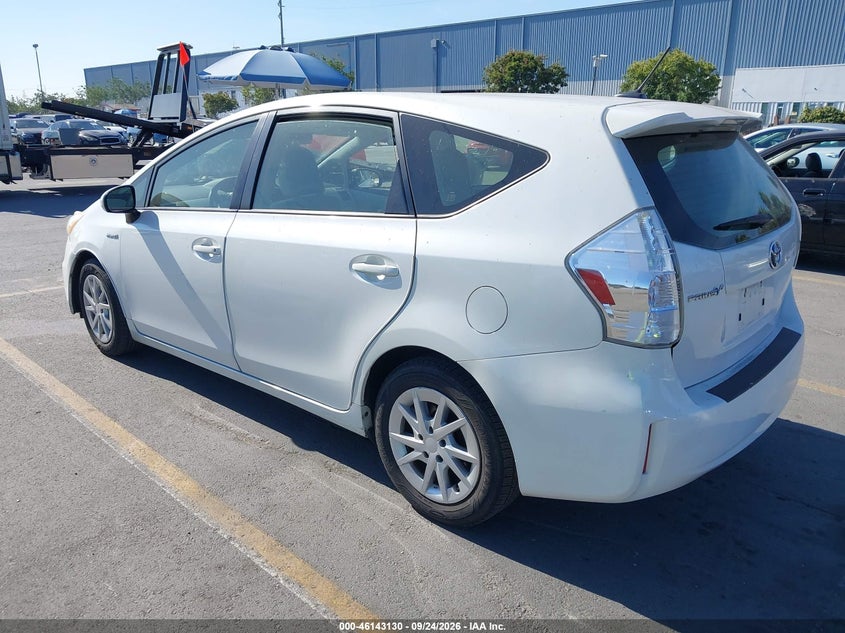 TOYOTA PRIUS V 2014 VIN JTDZN3EUXE3291439