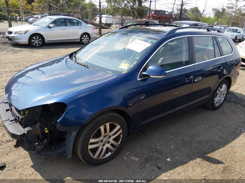 Vin: 3vwpl7ajxbm666124, lot: 46642895, volkswagen jetta sportwagen 2.0l tdi 20112