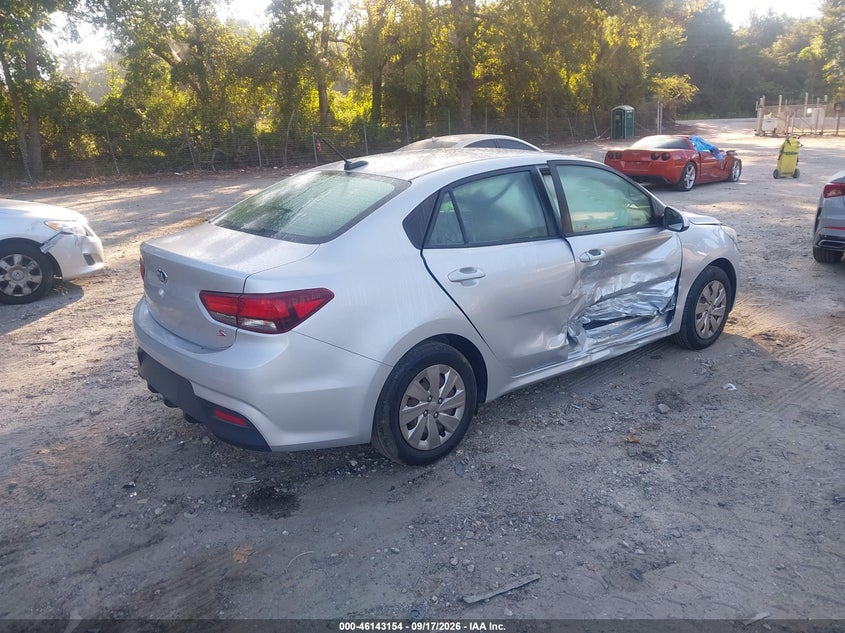 Vin: 3kpa24ab7je085398, lot: 46642911, kia rio s 20184