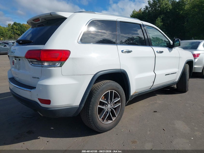 Vin: 1c4rjfbg4jc159122, lot: 46642912, jeep grand cherokee limited 4x4 20184