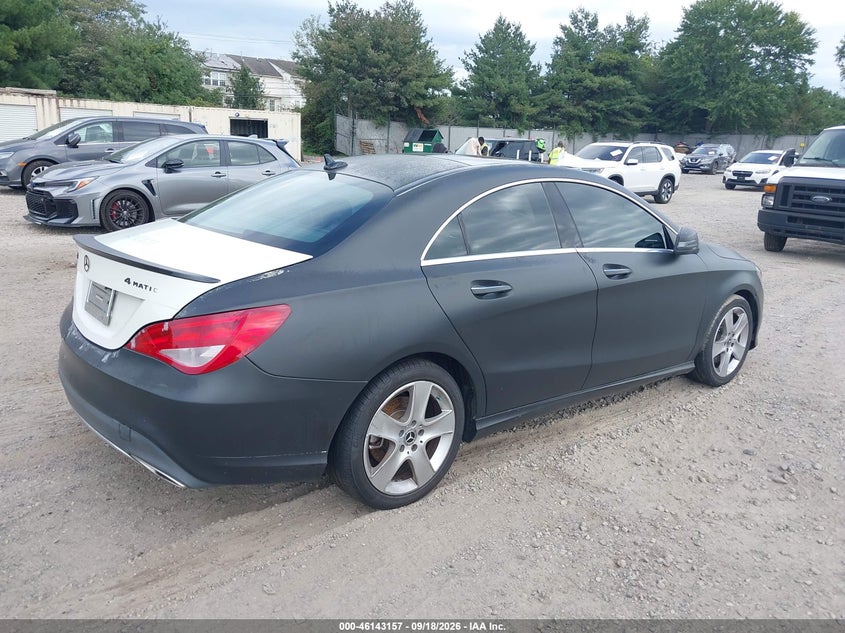 Vin: wddsj4gb1jn657467, lot: 46642914, mercedes-benz cla 250 4matic 20184