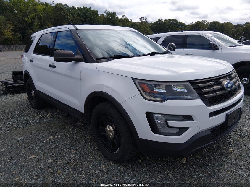 Vin: 1fm5k8arxjgc56534, lot: 46642917, ford police interceptor utility 20181