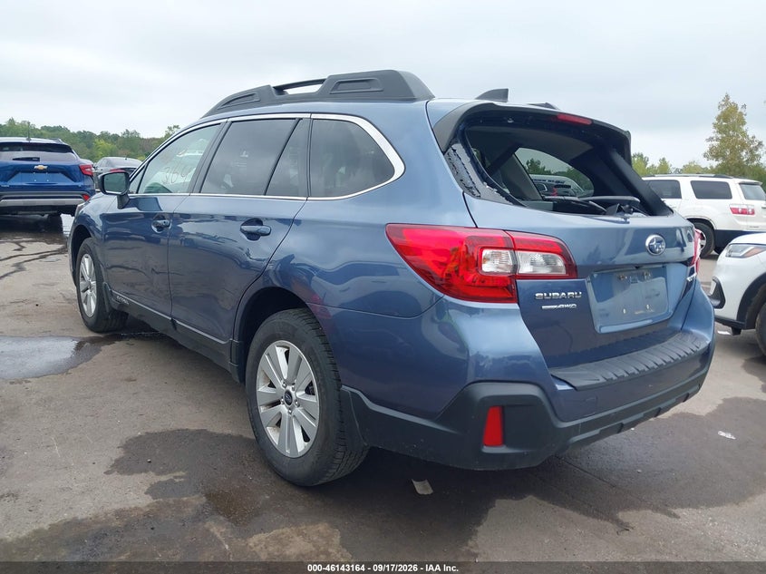 Vin: 4s4bsadc6j3362617, lot: 46642921, subaru outback 2.5i premium 20183