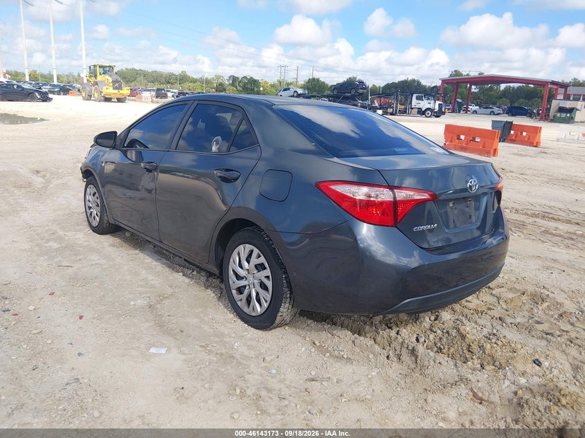 Vin: 5yfburhe6kp874444, lot: 46642930, toyota corolla le 20193