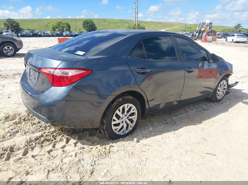 Vin: 5yfburhe6kp874444, lot: 46642930, toyota corolla le 20194