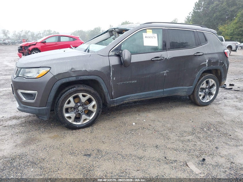 Vin: 3c4njdcb8lt167060, lot: 46642932, jeep compass limited 4x4 20202