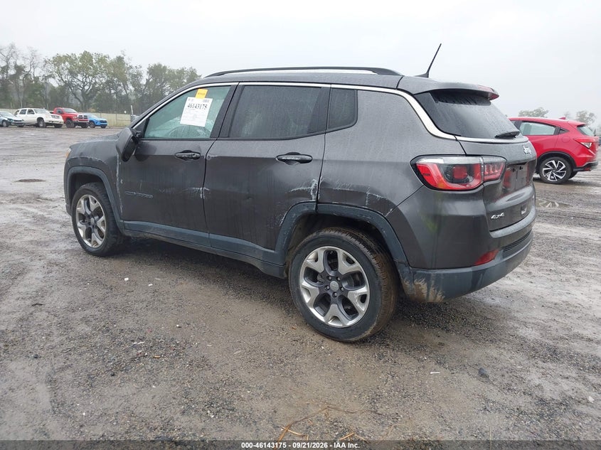 Vin: 3c4njdcb8lt167060, lot: 46642932, jeep compass limited 4x4 20203