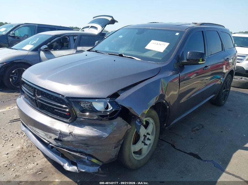 Vin: 1c4rdhdg9hc713474, lot: 46642934, dodge durango gt rwd 20172