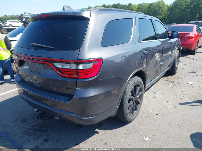 Vin: 1c4rdhdg9hc713474, lot: 46642934, dodge durango gt rwd 20174