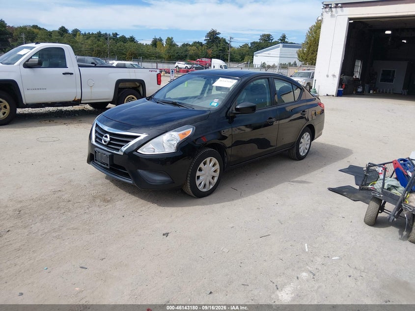 Vin: 3n1cn7ap8kl834741, lot: 46642937, nissan versa 1.6 s+ 20192