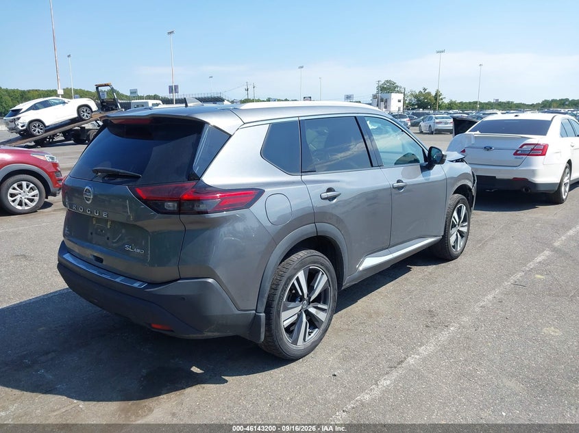 Vin: 5n1at3cb0mc701826, lot: 46642957, nissan rogue sl intelligent awd 20214