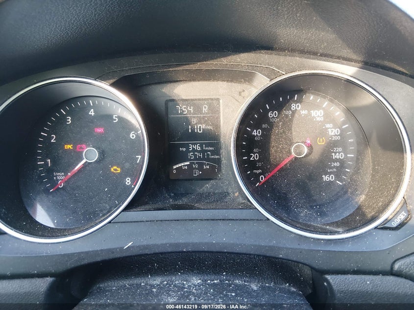 VOLKSWAGEN JETTA 2015 VIN 3VW2K7AJ1FM342322