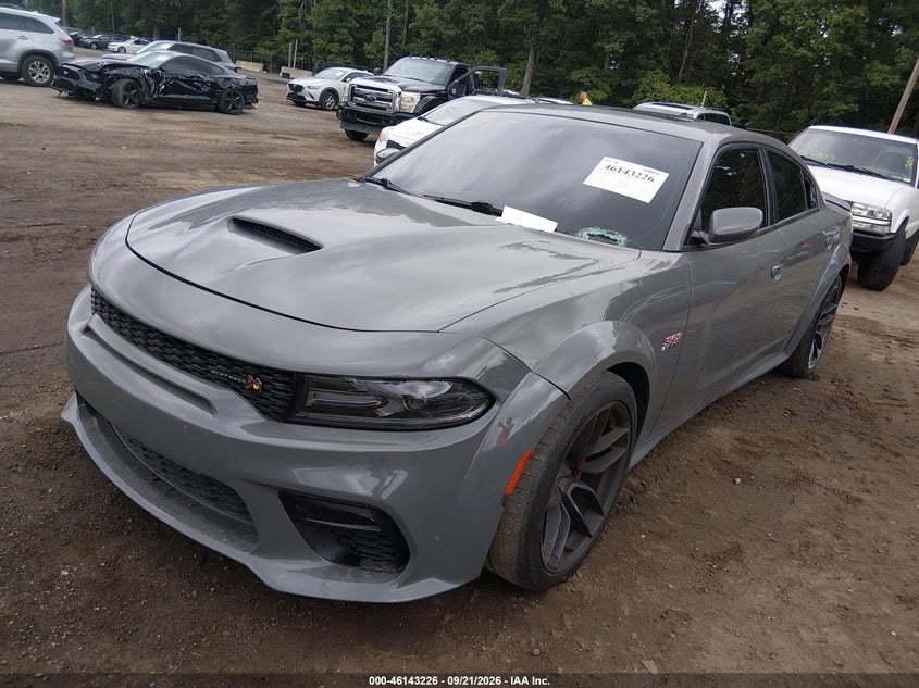 Vin: 2c3cdxgj5mh539843, lot: 46642983, dodge charger scat pack widebody rwd 20212
