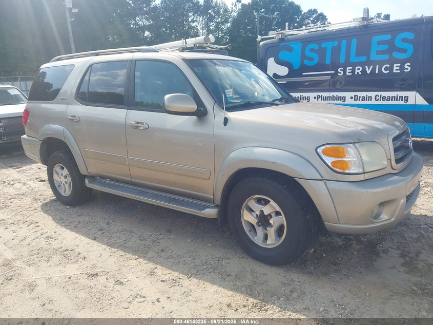 TOYOTA SEQUOIA 2004 VIN 5TDZT34A14S213240