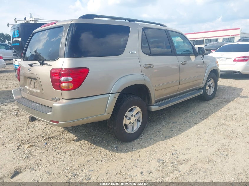 TOYOTA SEQUOIA 2004 VIN 5TDZT34A14S213240