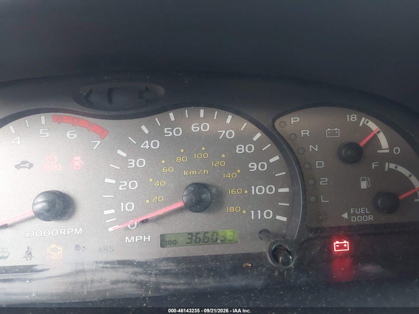 TOYOTA SEQUOIA 2004 VIN 5TDZT34A14S213240