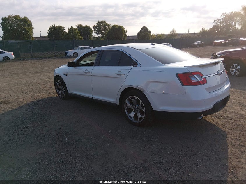 Vin: 1fahp2kt4bg167091, lot: 46642995, ford taurus sho 20113
