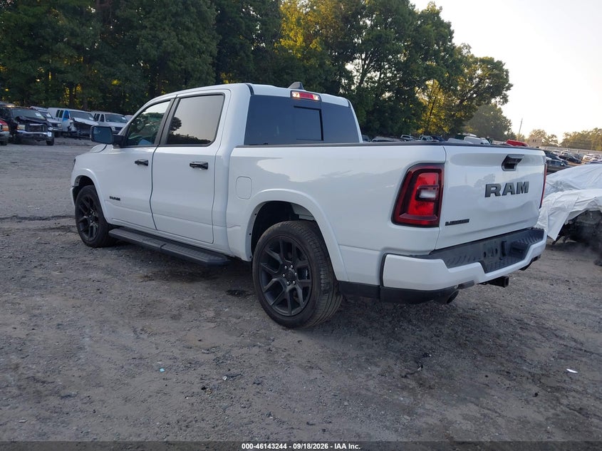 Vin: 3c6rrejpxt4153435, lot: 46643001, ram 1500 laramie 20263