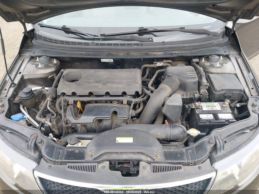 KIA FORTE 2010 VIN KNAFU4A25A5816791