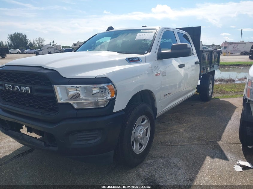 Vin: 3c7wr4hj5ng296563, lot: 46643012, ram 2500 tradesman  4x2 8' box 20222