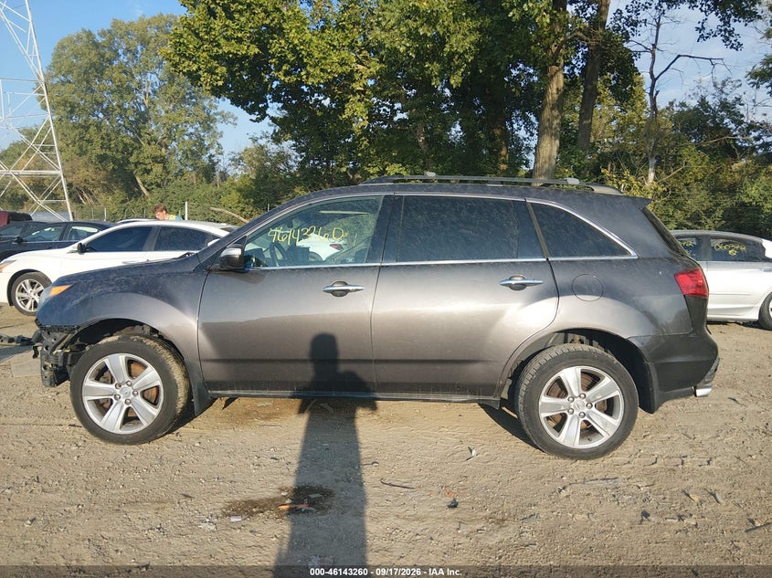 ACURA MDX 2010 VIN 2HNYD2H20AH528170