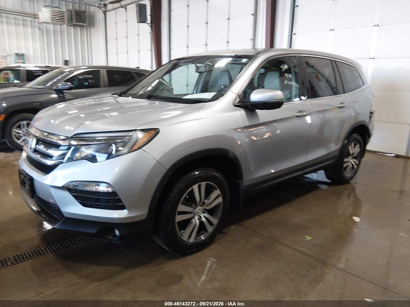 Vin: 5fnyf6h56gb069081, lot: 46643029, honda pilot ex-l 20162