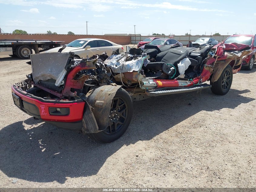 Vin: 1ftfw2l5xrkd28510, lot: 46643030, ford f-150 stx 20242