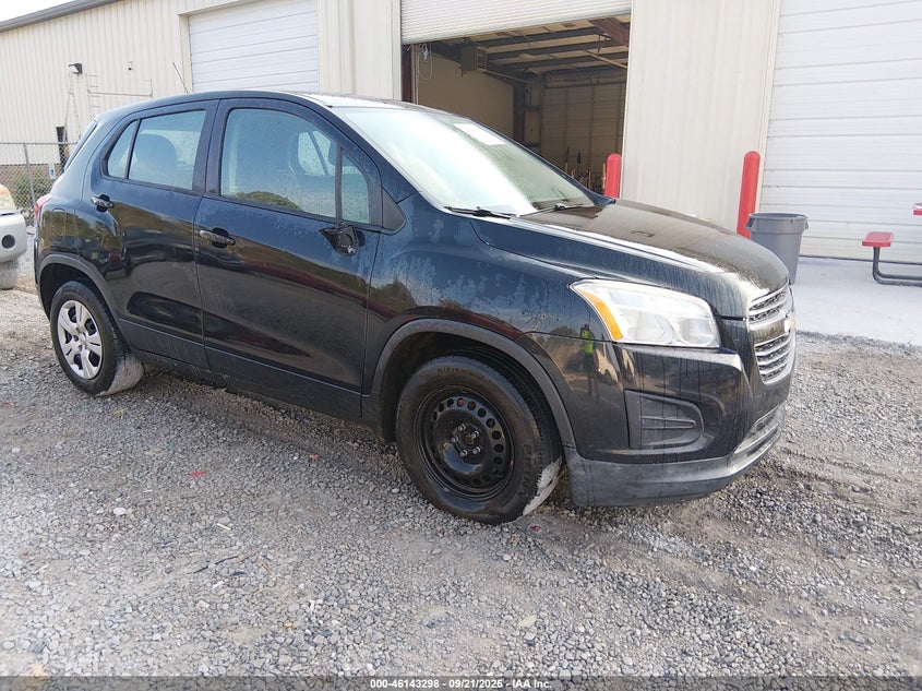 Vin: kl7cjksb9fb208750, lot: 46643055, chevrolet trax 1ls 20151