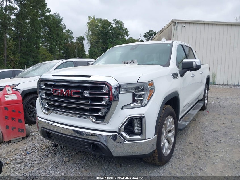 Vin: 3gtu9ded8lg106657, lot: 46643060, gmc sierra 1500 4wd  short box slt 20202