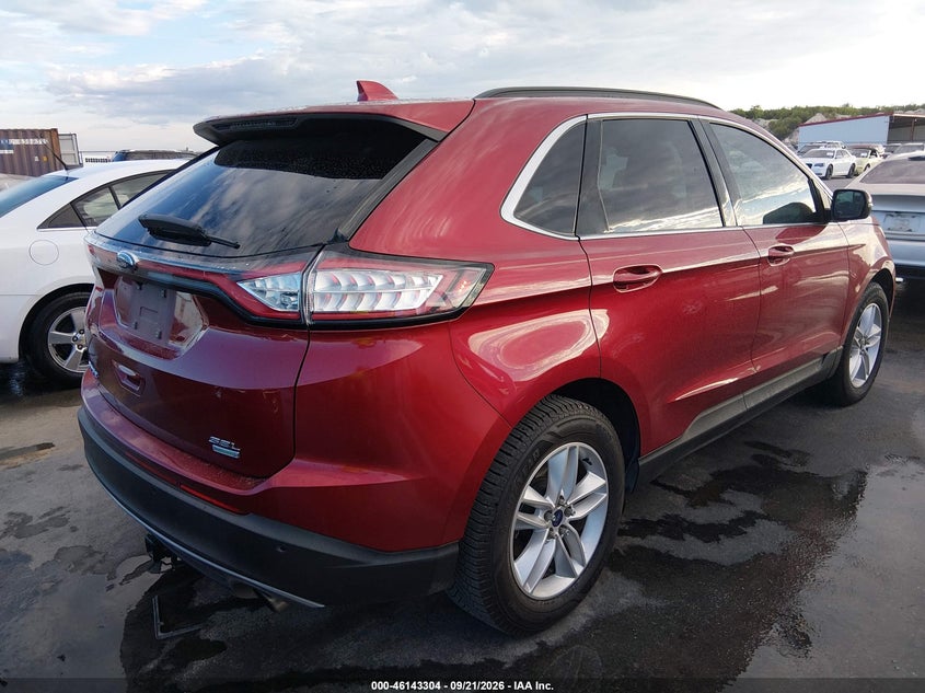 Vin: 2fmpk3j91gbb94033, lot: 46643061, ford edge sel 20164