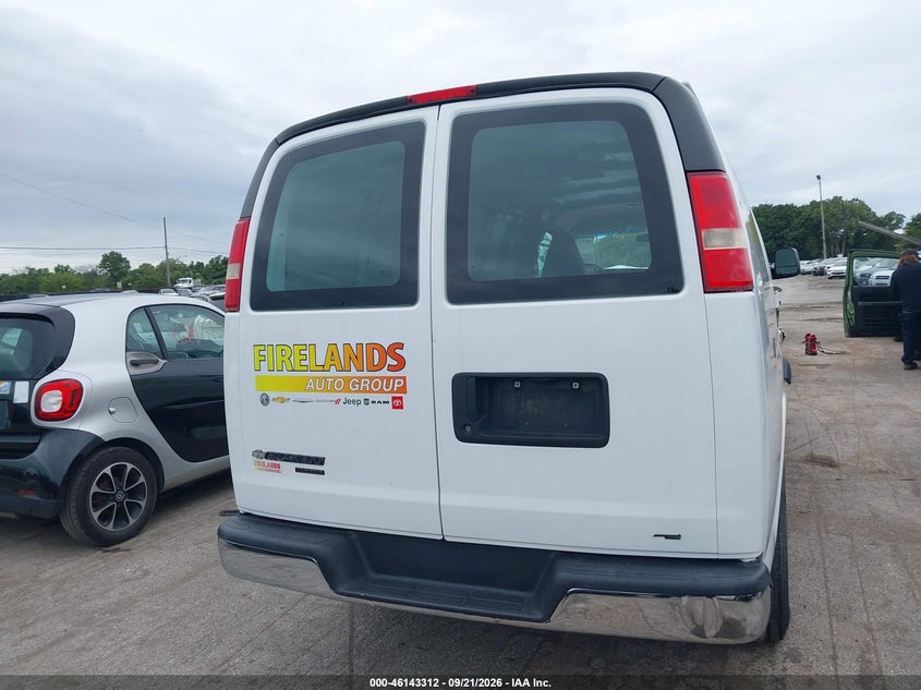 CHEVROLET EXPRESS 3500 2016 VIN 1GCZGHFG6G1124851