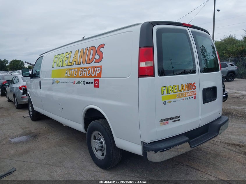Vin: 1gczghfg6g1124851, lot: 46643069, chevrolet express 3500 work van 20163