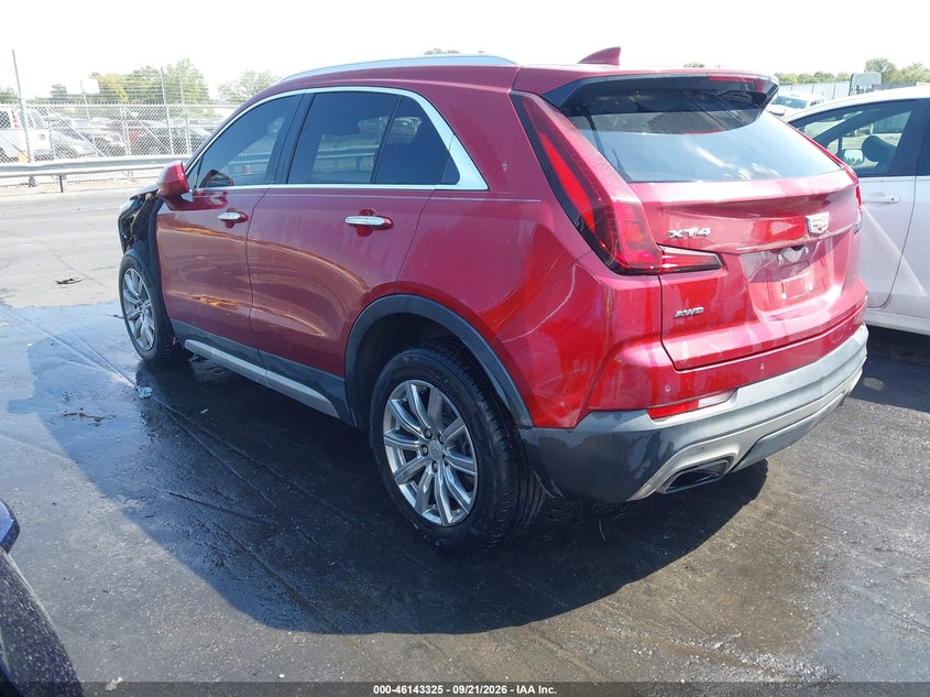 Vin: 1gyfzdr45kf175948, lot: 46643082, cadillac xt4 premium luxury 20193