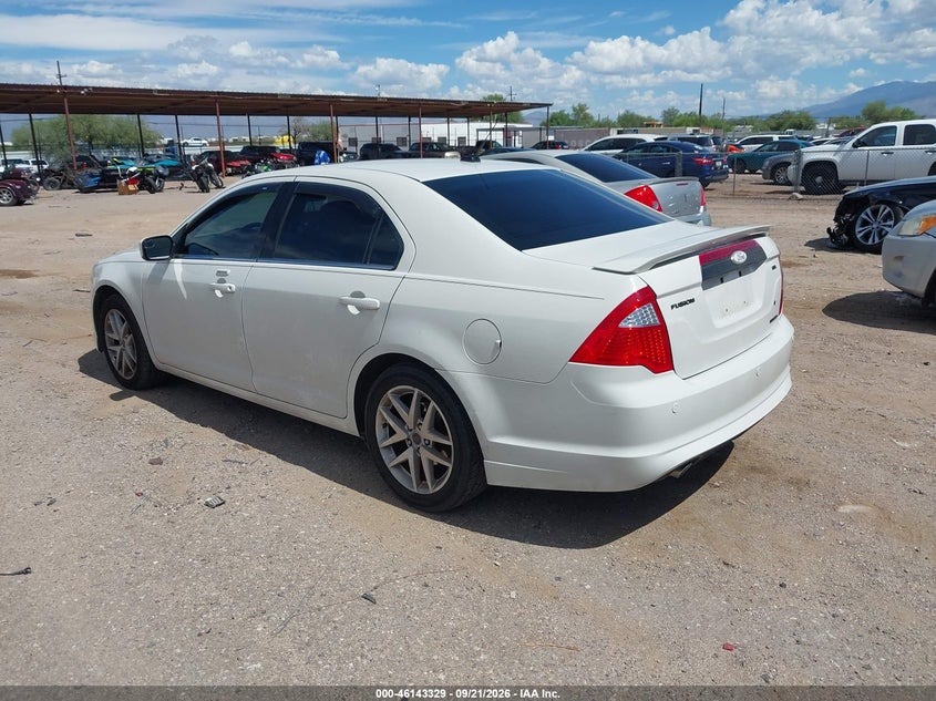 Vin: 3fahp0jg7cr143354, lot: 46643086, ford fusion sel 20123