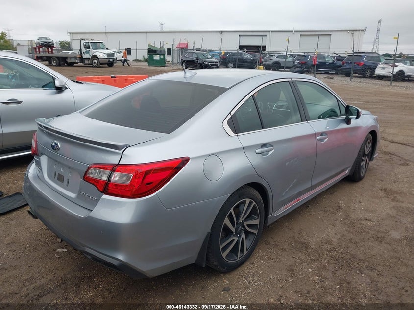 Vin: 4s3bnas60k3012264, lot: 46643089, subaru legacy 2.5i sport 20194