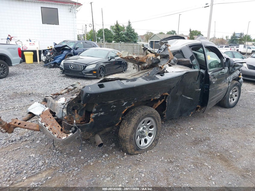 Vin: 1gcncpex9cz256732, lot: 46643097, chevrolet silverado 1500 work truck 20124