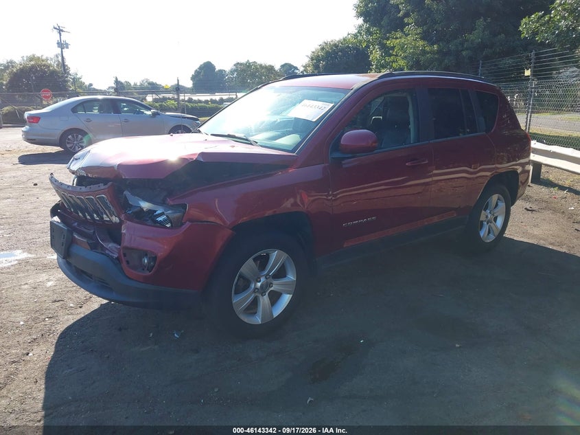 Vin: 1c4njdeb2ed852175, lot: 46643099, jeep compass latitude 20142