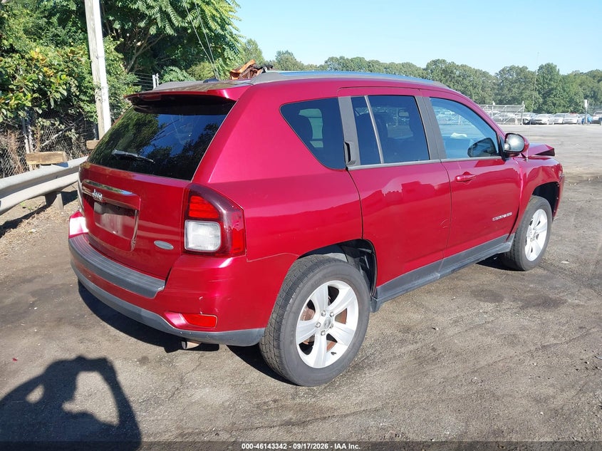 Vin: 1c4njdeb2ed852175, lot: 46643099, jeep compass latitude 20144