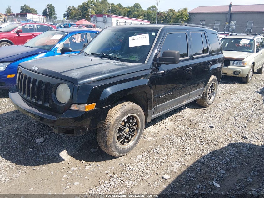 Vin: 1c4njrbb8cd506887, lot: 46643112, jeep patriot sport 20122