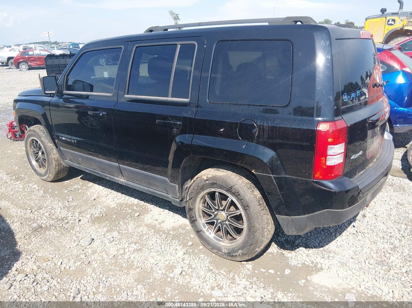Vin: 1c4njrbb8cd506887, lot: 46643112, jeep patriot sport 20123