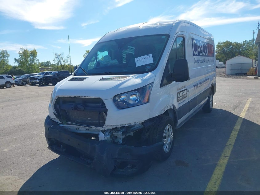 Vin: 1ftbr1c87pka42461, lot: 46643116, ford transit-250 20232