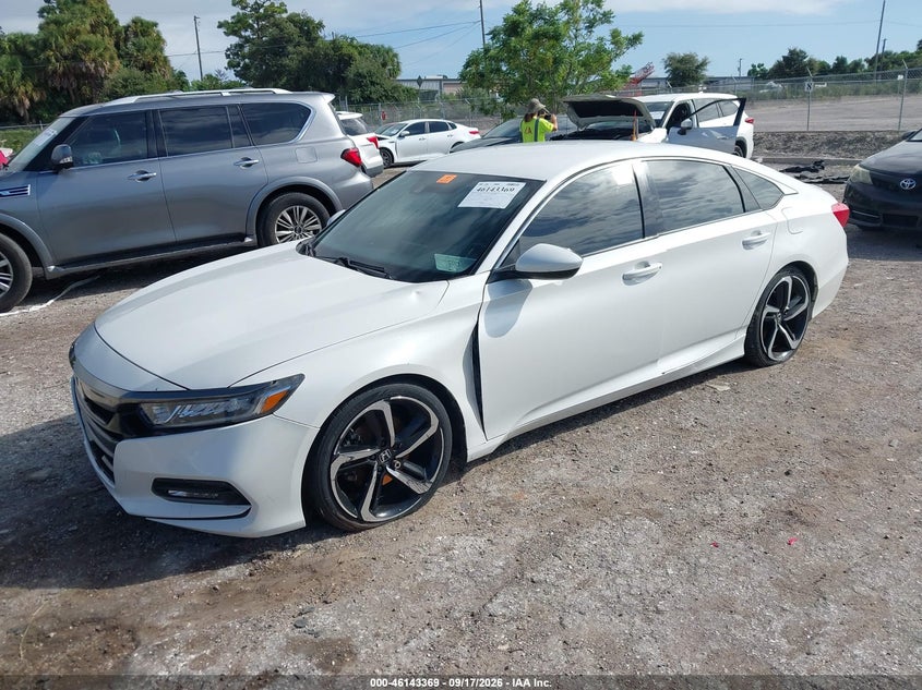 Vin: 1hgcv1f33ja006636, lot: 46643126, honda accord sport 20182