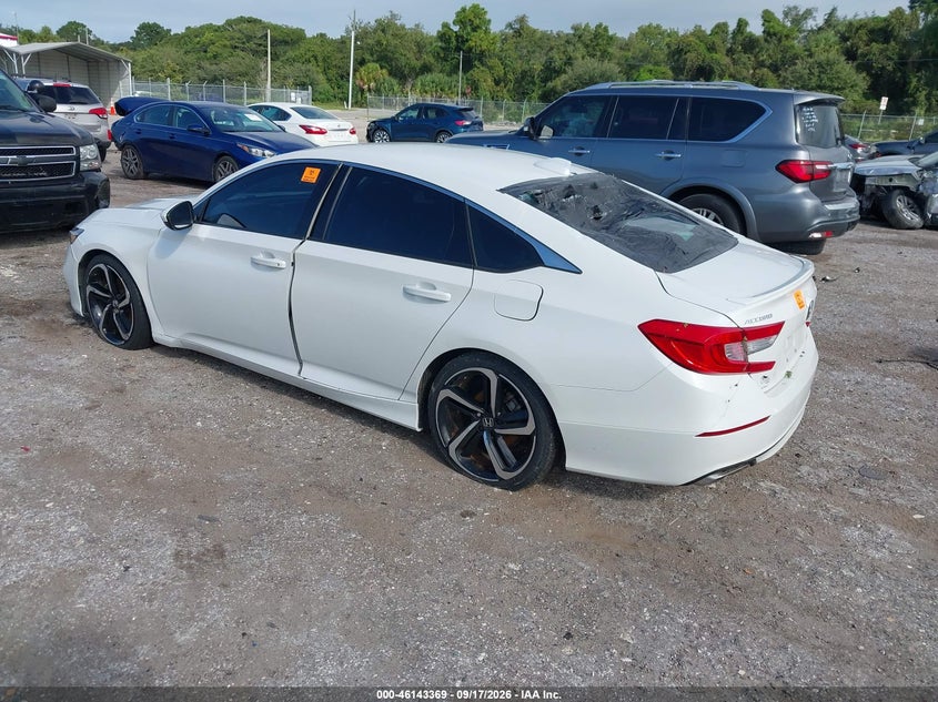 Vin: 1hgcv1f33ja006636, lot: 46643126, honda accord sport 20183