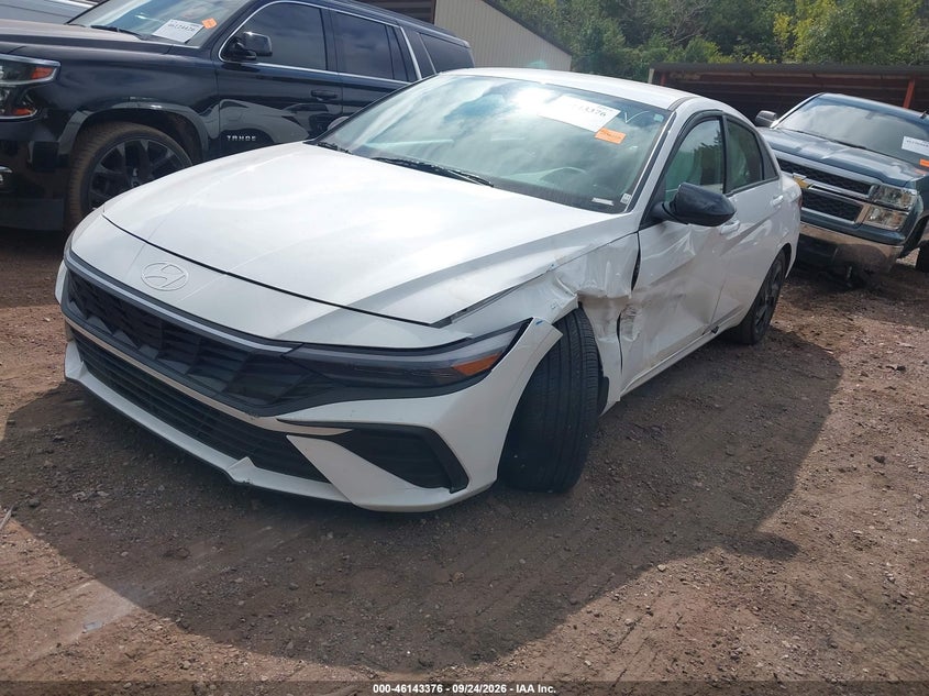 Vin: kmhlm4dg8tu129063, lot: 46643133, hyundai elantra sel sport 20262