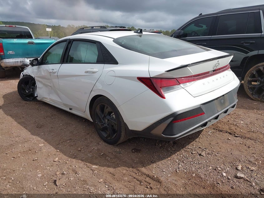 Vin: kmhlm4dg8tu129063, lot: 46643133, hyundai elantra sel sport 20263