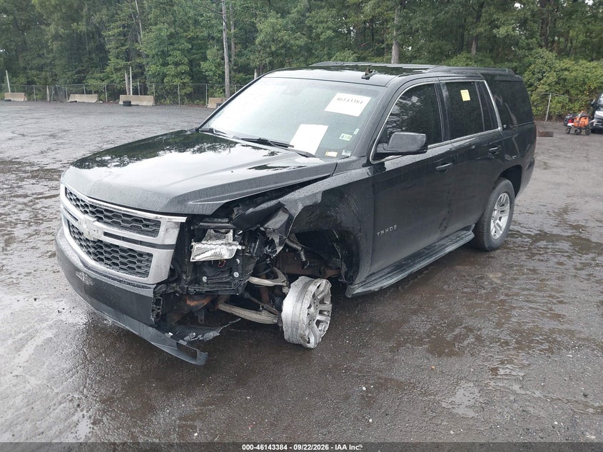Vin: 1gnskbkc9fr669322, lot: 46643141, chevrolet tahoe lt 20152